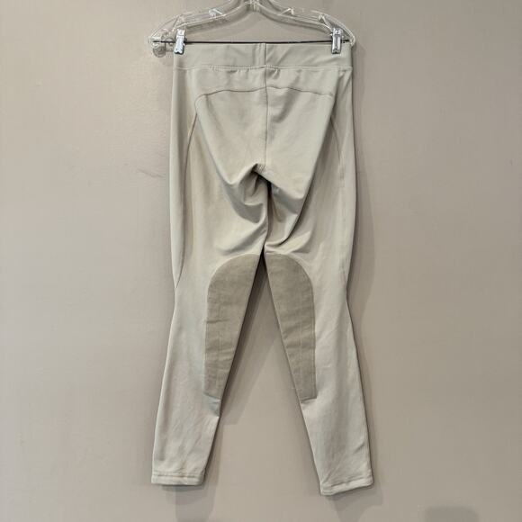 Kerrits Equestrian Breeches Pants Leggings Women Large Beige Knee Patch Stretch - Picture 4 of 11